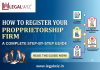 How to Register Your Proprietorship Firm – A Complete Step-by-Step Guide Proprietorship Firm